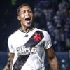 David Correa, atacante do Vasco, ficou fora de jogo por causa de uma celulite facial