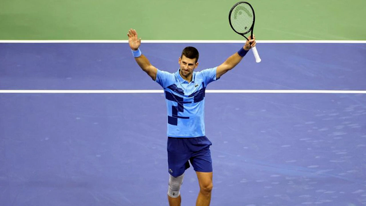 O Campeão Olímpico Novak Djokovic teve estreia arrasadora no US Open