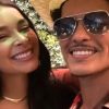 Bruno Mars confirmou, durante show no Brasil, o fim do seu namoro com a modelo e atriz Jessica Caban